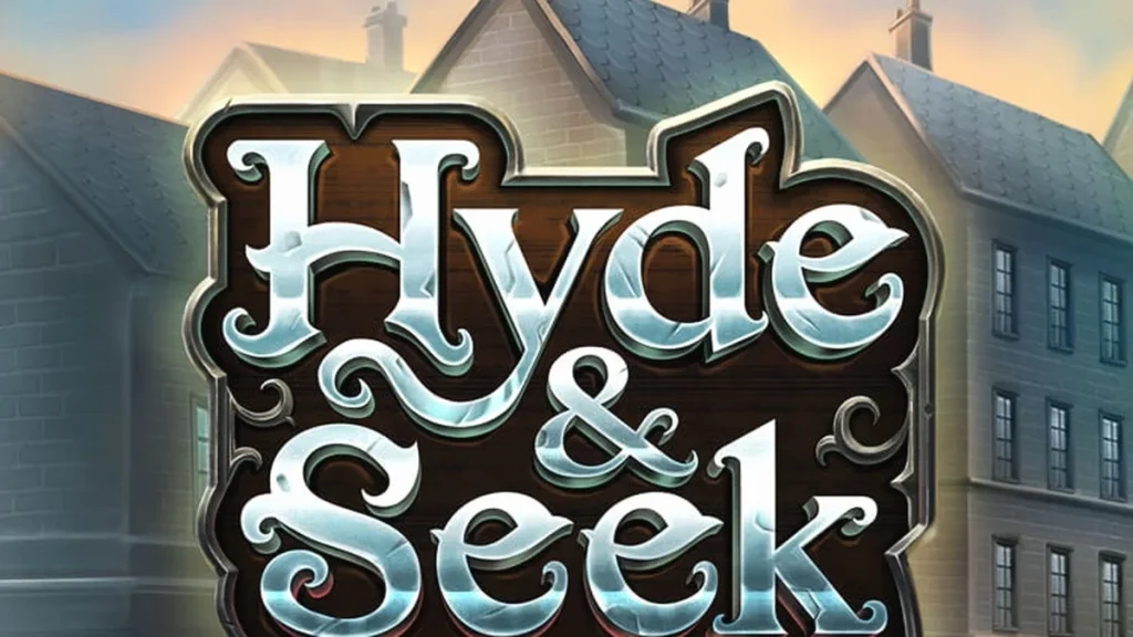 Tampilan visual slot Hyde & Seek dengan tema Halloween yang mencekam